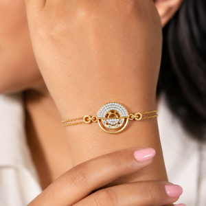 กำไลเพชรทรงกลมเพาะเลี้ยงในห้องปฏิบัติการ ทองคำแท้ 14K 18K ประดับเพชรแบบ Pave หลายเส้น กำไลแบบแท่ง เครื่องประดับชั้นดี กำไลสำหรับงานแต่งงาน ขายส่ง - Product Image 2