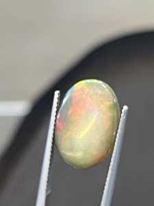 Natural Fire <b>Opal</b> Gemstones Orange Red Loose Stones For Jewelry Making <b>Rings</b> Pendants Earrings High Quality Play Of Color - Product Image 3
