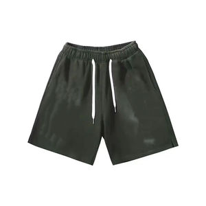 กางเกงออกกำลังกายคุณภาพสูงสำหรับผู้ชาย สวมใส่สบาย ระบายอากาศได้ดี แห้งเร็ว ผ้าวอร์สเตด รับสกรีนโลโก้ ขายดี สีพื้นล้วน ลายเรียบ - Product Image 1