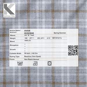 Tissu de chemise en flanelle à carreaux écossais pour chemises et surchemises d'automne pour garçons - Product Image 4