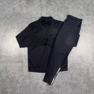 Ropa Deportiva de Verano para Hombre, Camiseta de Entrenamiento con Cierre de 1/4, Manga Larga, para Fútbol, Gimnasio, Transpirable - Product Image 1