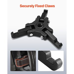 Kit Estrattore Bilanciere Armonico a 3 Griffe Regolabile con 4 Aste di Forza per la Maggior Parte dei Veicoli di Ultima Generazione - Product Image 3