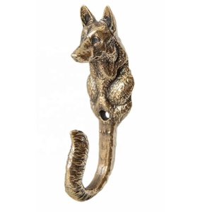 Nouvelle Arrivée : Crochets Muraux Décoratifs en Laiton en Forme de Lapin, Robustes, pour Clés, Serviettes, Vêtements, Écharpes, Sacs et Décoration Intérieure - Product Image 2
