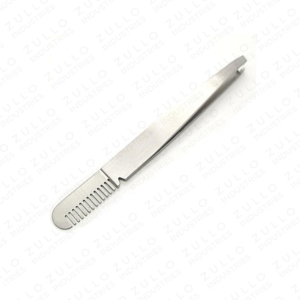 Stainless Steel Slant Tip Eyebrow Tweezers with Comb Sharp Brow Shaping Plucking Beauty Grooming <b>Tool</b> OEM - Product Image 6