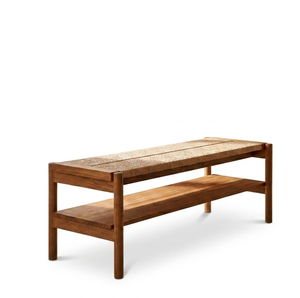 Aoi Durable Easy Clean Solid Wood <b>Bench</b> with Natural Elegance for Modern Living Spaces and Daily Comfort - Product Image 3