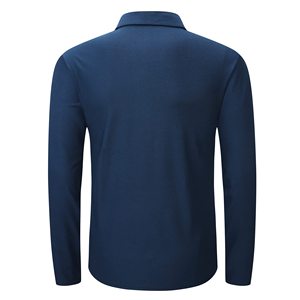 Polo de golf pour homme personnalisé OEM - Séchage rapide, respirant, imprimé par transfert thermique, haut de sport décontracté pour l'extérieur - Product Image 4