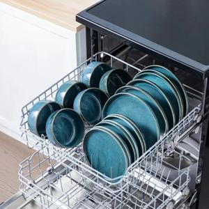 Tazón de Cerámica Rojo Vibrante con Acabado Brillante, Diseño Moderno y Atrevido, Acabado Liso, Resistente, Apto para Alimentos, Ideal para Preparación y Servicio en la Cocina - Product Image 6