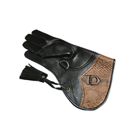 Gants de chasse en cuir personnalisables, respirants, légers et imperméables pour la fauconnerie et la capture d'oiseaux