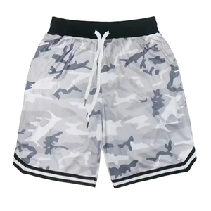 Shorts de sport personnalisés pour hommes avec logo frontal, confortables, respirants, écologiques, anti-plis, pour la gym, décontractés, séchage rapide, vêtements d'exercice - Product Image 1