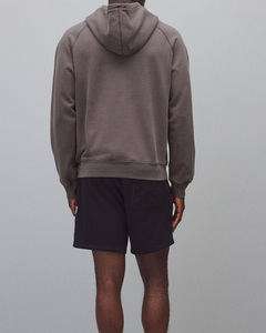 Sajjawal Zipper-Up Oversized Regular Fit 100% Cotton Fleece Heavyweight Solid <b>Waterproof</b> Mens Unisex Hip Hop Winter Hoodie - Product Image 1