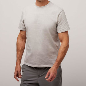 Camiseta Cool Wear con Efecto Desgastado por el Sol, Camiseta de Verano de Algodón con Efecto Desgastado por el Sol, Camiseta Ligera con Efecto Desgastado por el Sol - Product Image 1