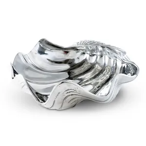 Bol décoratif de luxe fait main avec surface miroir électroplaquée argent de qualité supérieure, finition pour table, sûr et plaqué, Zahid Exports - Product Image 6