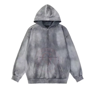 Sudadera con Capucha Retro para Hombre, de Algodón Suave y Felpa, con Silueta Holgada para Colecciones de Moda Moderna - Product Image 5