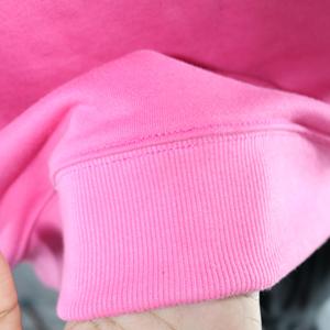 HOT PINK <b>Mock</b> <b>Neck</b> Sweatshirt 100% wide <b>neck</b> Sweatshirt Finer Threads - Product Image 5