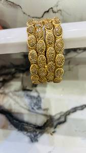 Bracelet en laiton à motifs de designer pour femmes, accessoires traditionnels faits à la main - Product Image 3