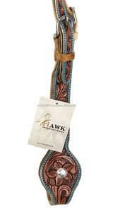 Vente en gros de matériel d'équitation western équestre avec logo personnalisé Ensemble de serre-tête en cuir sculpté à la main Collier de tête Rein Horse - Product Image 5