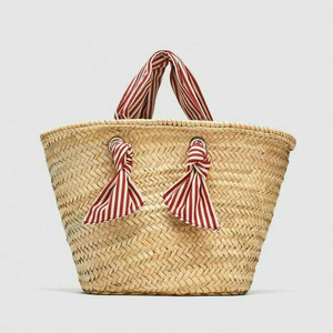 Trending Design Water Seagrass Bag Boho Straw Handbag Summer Beach Bag Trendy Straw Tote Bag From HNH Craft Vietnam - Product Image 1