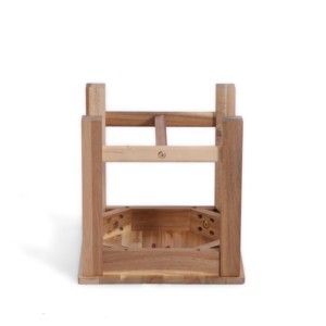 Taburete de Madera de Acacia Hecho a Mano, Completamente Ensamblado, Diseño Contemporáneo, Color Natural, Hecho en Vietnam, Muebles para el Hogar - Product Image 6