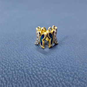 RIZTA JEWELS Pendientes de Mariposa de Lujo con Diamantes Cultivados en Laboratorio en Oro de 18K |   Joyería Fina Hecha a Mano para Mujer |   Regalo para Fiestas |   Fábrica - Product Image 3