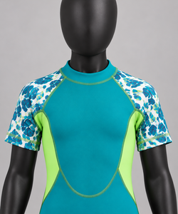 <b>Kids</b> Neoprene <b>Wetsuit</b> Short Sleeve Thermal Swim Suit Anti UV Back Zip for Snorkeling Surfing - Product Image 6