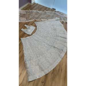 Ropa de fiesta de diseñador para mujer Lehenga Choli con Conjunto de Trabajo de secuencia e hilo - Product Image 6