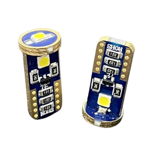 Bombilla LED T10 3SMD para Auto, Luz Blanca Ámbar, Direccional, Canbus, 23.58 mm, para Iluminación Vehicular HYUGA - Product Image 3
