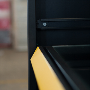 Customized Double-Sided Metallic 3-Tier Supermarket <b>Shelf</b> - OEM Services Available - Product Image 2