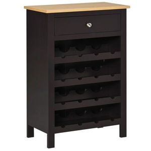 Kitchen Storage Wine Cabinet Elegant Wine Rack for Kitchen Organization - Product Image 3