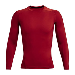 T-shirt de compression à manches longues pour homme, respirant, séchage rapide, imprimé, pour entraînement sportif et gym - Product Image 2