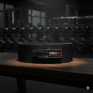 เข็มขัดยกน้ำหนักหนัง Rexfit Sports Gym สำหรับผู้ชาย รองรับหลังอย่างดี สำหรับการสควอท เดดลิฟท์ และการฝึกความแข็งแรง - Product Image 1