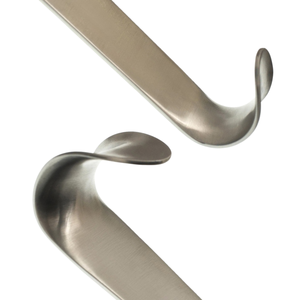 Rétracteur chirurgical double extrémité Roux 6 3/4 pouces, grand rétracteur tissulaire manuel en acier inoxydable, instrument d'opération - Product Image 6