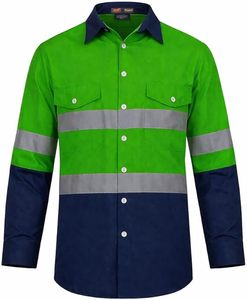 High Visibility Hi Vis Reflective Safety Work Shirts - Product Image 1