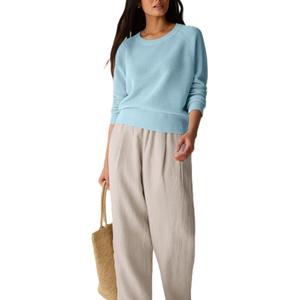 Pull long en tricot décontracté pour femmes, 100% acrylique, design simple, tendance, vêtements de Noël pour l'hiver, nouvelle collection à la mode de BD - Product Image 6