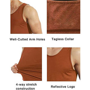 Camiseta Deportiva Informal Transpirable y Ligera de Secado Rápido de Alta Calidad para Hombre, Ajustada, con Cuello Redondo, para Gimnasio y Fitness - Product Image 4