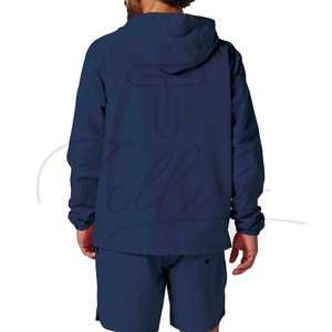 2026 Custom Spring Casual Breathable <b>Polyester</b> Two Piece Jacket Shorts Suit Set Sports Windbreaker <b>Tracksuits</b> Men - Product Image 2