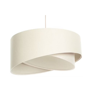 Elegante Lámpara Colgante de 2 Niveles con Tejido de Hilo, Moderna Lámpara de Techo con Pantalla de Tela Tejida a Mano para Comedor - Product Image 3