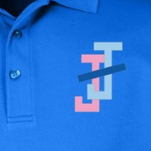 Camisa Polo para Hombre con Logotipo Bordado, Azul Rey, Manga Corta, Cuello Clásico, Mezcla de Algodón, Informal, para Negocios, Golf, Uniforme, Ropa Deportiva - Product Image 2