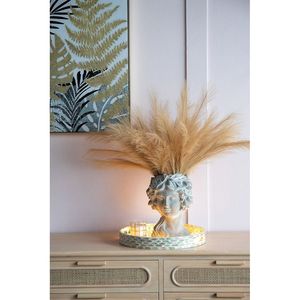 Jardinière murale en ciment 8'' x 9'' x 11,5'' pour intérieur et extérieur, décoration de jardin, pots et jardinières à fleurs - Product Image 2
