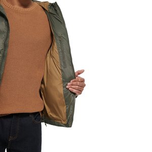 OEM Men's Down <b>Heat</b> Reactive Puffer Jacket Lightweight Warm Winter <b>Coat</b> Waterproof Custom Print Windproof Puffer Jacket - Product Image 5
