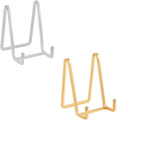 Soporte de platos de latón hecho a mano, organizador de cocina moderno y ecológico, decoración de mesa para uso diario. - Product Image 6