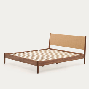 Modern Wooden Bed for Bedroom Furniture Minimalist Design with Strong Solid Wood and Premium Finish - Product Image 4