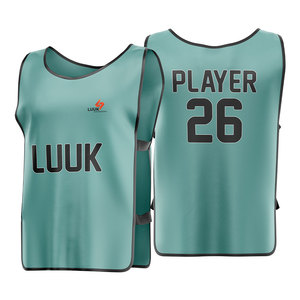 Custom Soccer <b>Training</b> <b>Bibs</b> Reversible Mesh Football Vest Quick Dry Breathable Team Practice Pinnies With Logo - Product Image 1