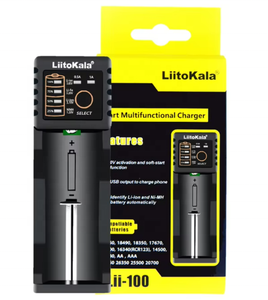 Зарядное устройство LiitoKala Lii-100 Smart для аккумуляторов 1.2V 3.2V 3.7V 3.85V (AA, AAA, <span class=keywords><strong>18650</strong></span>, <span class=keywords><strong>26650</strong></span>, NiMH, Li-ion, <span class=keywords><strong>LiFePO4</strong></span>) оптом - Product Image 6