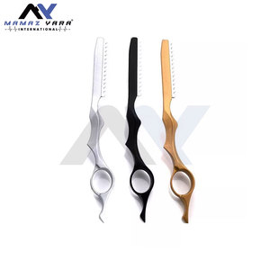 Top Selling Professional Salon Use Stainless Steel Hairdressing Razors for <b>Men</b> with Custom Logo Options Premium Thinning Razors - Product Image 3