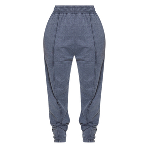 Nouveau pantalon cargo baggy taille haute pour femme, coupe droite large, en molleton, pour l'hiver, streetwear d'extérieur, avec devant plat, OEM - Product Image 6