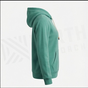 Sweat-shirt à capuche en molleton doux pour femmes, mode streetwear, sweat-shirt décontracté pour filles, couleur personnalisée, pull-over de haute qualité - Product Image 3