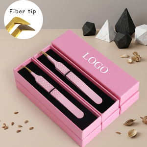 แหนบปลายแหลมสีชมพู Mekta T-0710/10 ขนาด 10 มม. ทำจากสแตนเลสอย่างดี  แบบหยัก  สำหรับต่อขนตา - Product Image 6