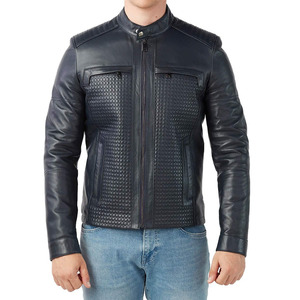 Luxury Men <b>Real</b> <b>Leather</b> <b>Jacket</b> with Classic Collar & Modern Street Fashion Trendy Streetwear Premium Quality <b>Leather</b> <b>Jacket</b> - Product Image 5