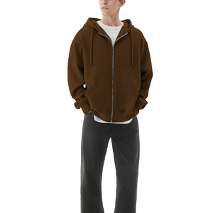 Sweats à capuche personnalisés de haute qualité 2026, 100 % coton molletonné 300 grammes, impression sérigraphique, service OEM - Product Image 4