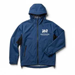 Chaqueta Cortavientos Ligera Personalizada al por Mayor para Hombre, Informal, Impermeable, 100% Nailon, con Capucha y Cuello Alto - Product Image 1